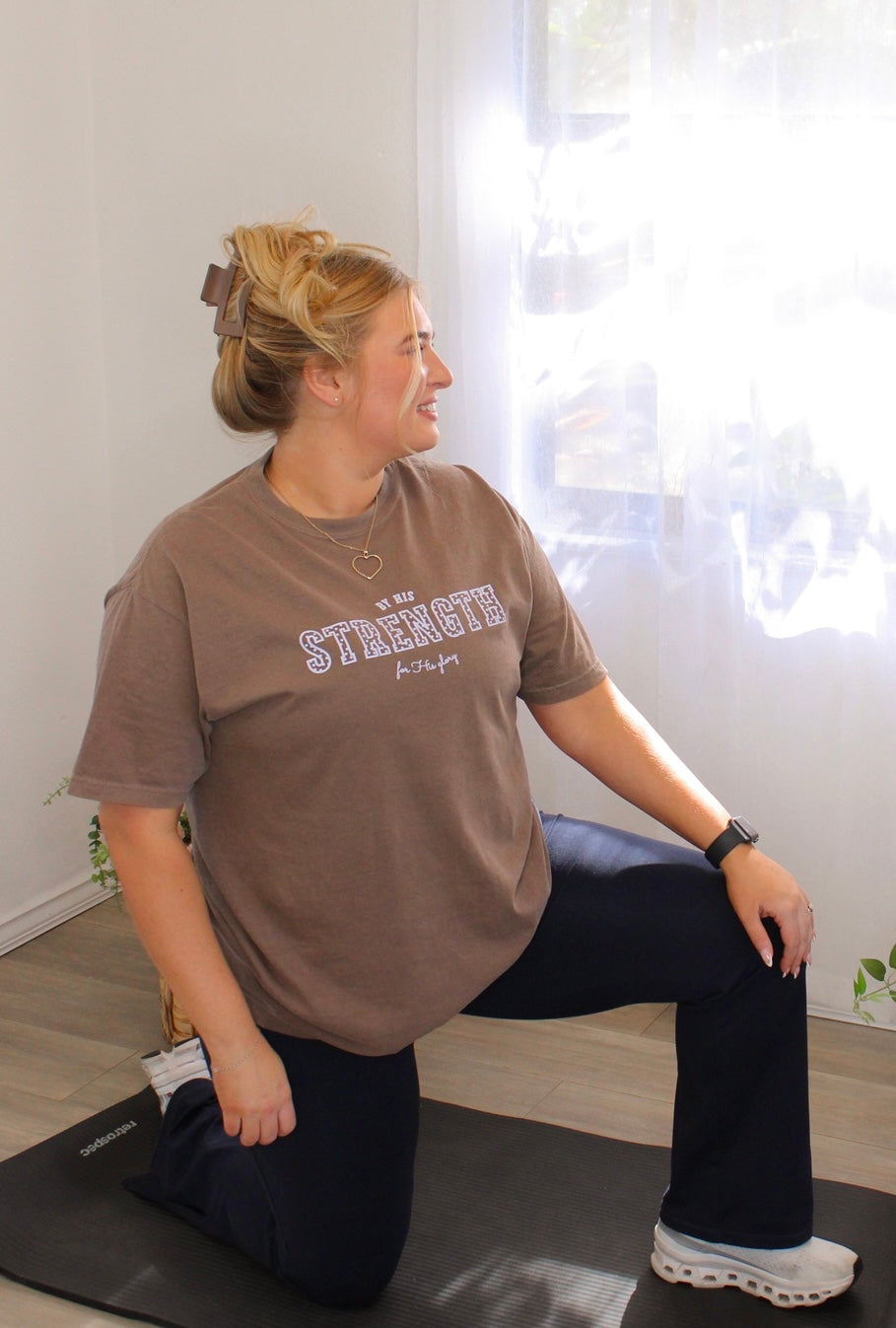 By His Strength Tee