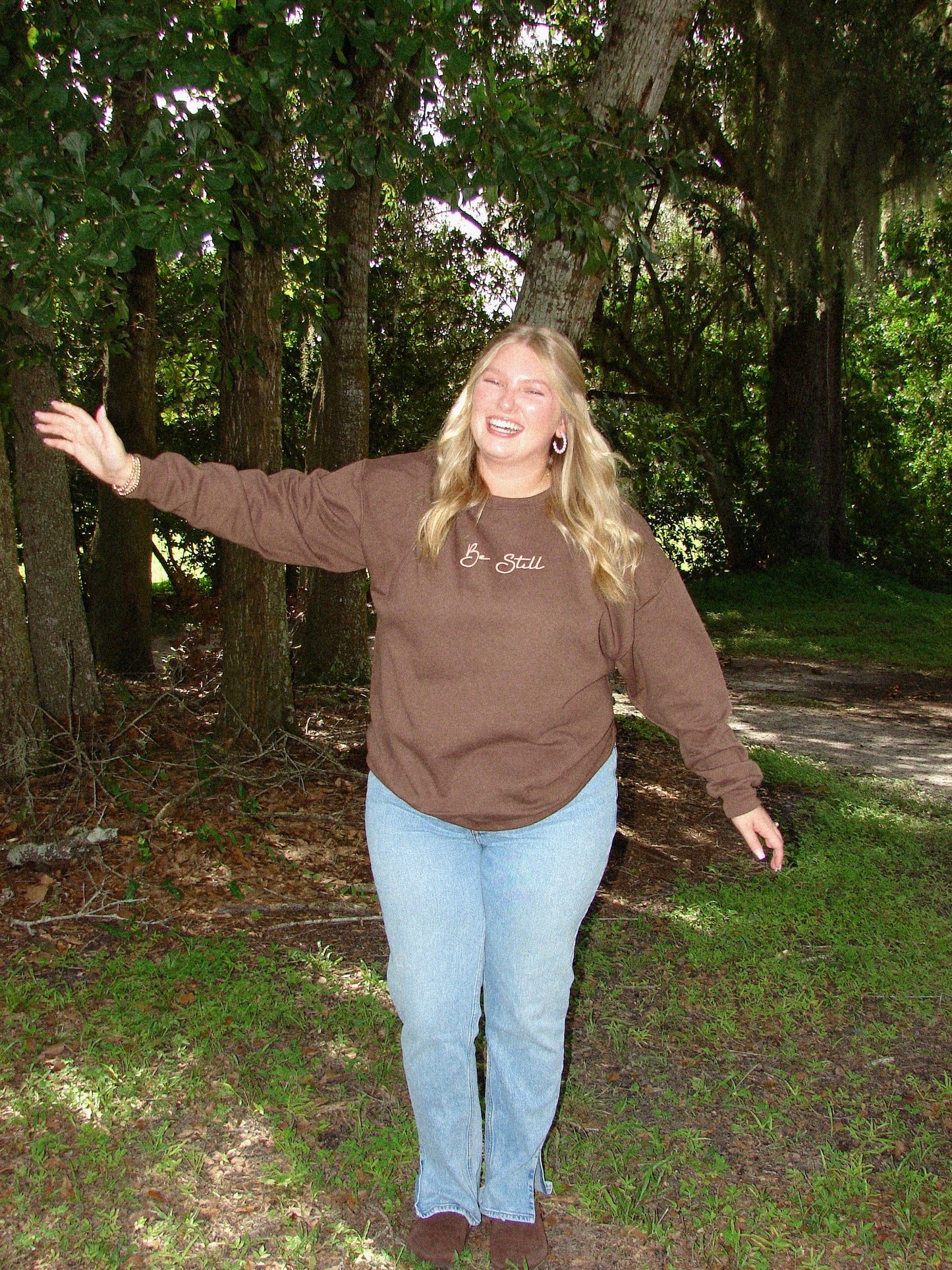 Be Still Crewneck