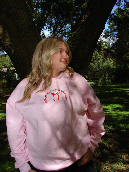 Always Pray Crewneck