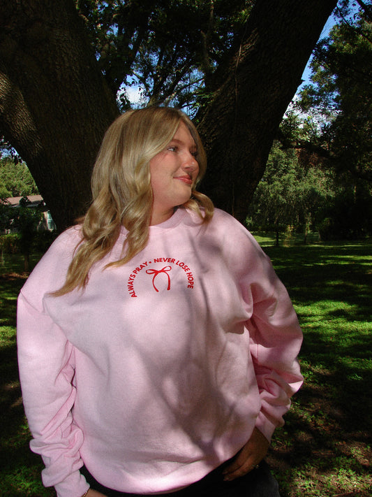 Always Pray Crewneck