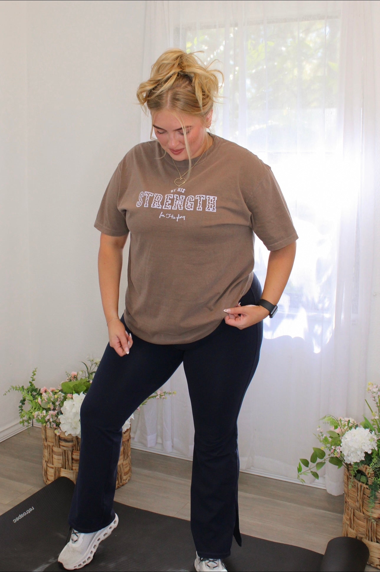 By His Strength Tee